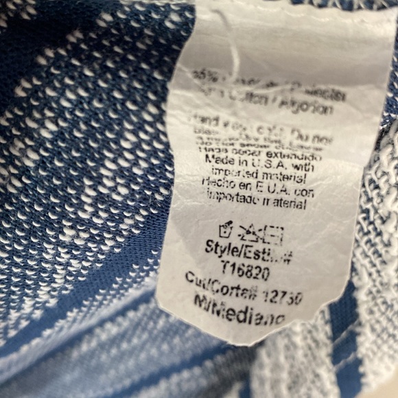 Easel, medium, striped open-back top - Picture 3 of 7